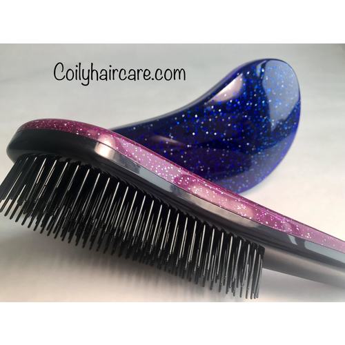Anti-Breakage Detangling Teasing Brush For Wet/Dry Hair Whole Sale Detangle Brush Coily Hair Care 