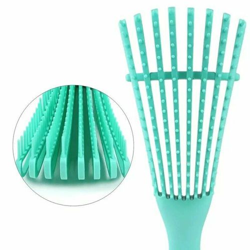 Flexable Detangling Hair Brush Wet Dry Comb Detangler Curly Natural Hair Free Ship Detangle Brush Coily Hair Care