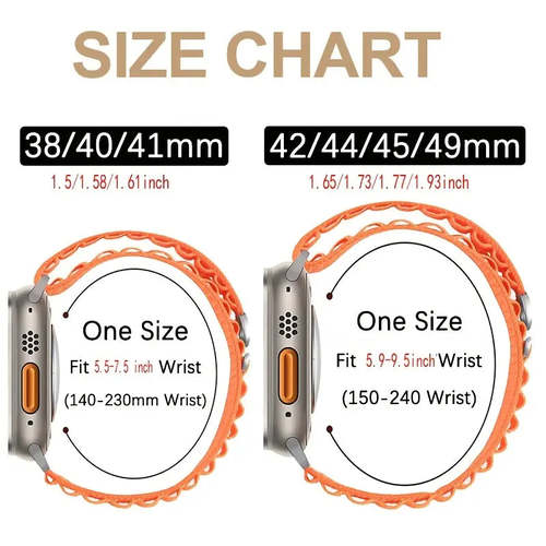 Nylon Alpine Loop Watch Strap Band For Apple Watch Ultra 8/7/6/SE/5/4 44/45/49mm Watch Band For Apple Coily Hair Care