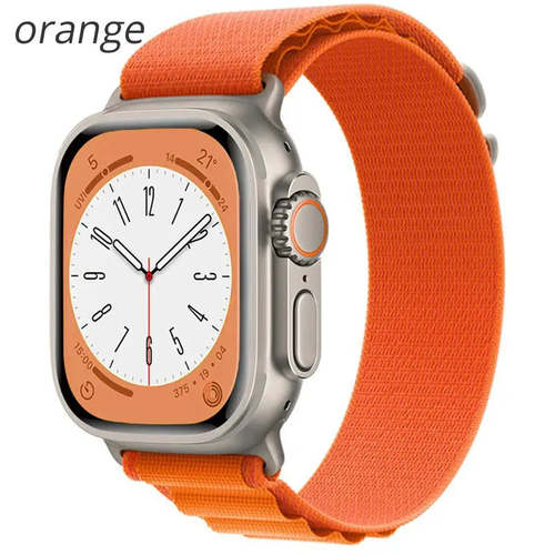 Nylon Alpine Loop Watch Strap Band For Apple Watch Ultra 8/7/6/SE/5/4 44/45/49mm Watch Band For Apple Coily Hair Care