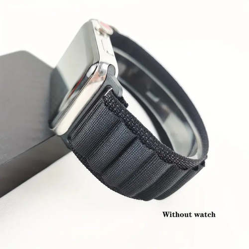 Nylon Alpine Loop Watch Strap Band For Apple Watch Ultra 8/7/6/SE/5/4 44/45/49mm Watch Band For Apple Coily Hair Care