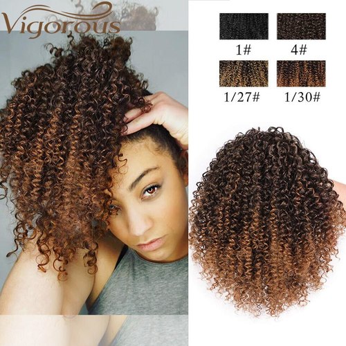Synthetic Afro Kinky Curly Draw String Ponytail Haircare AliExpress