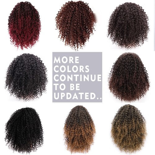 Synthetic Afro Kinky Curly Draw String Ponytail Haircare AliExpress