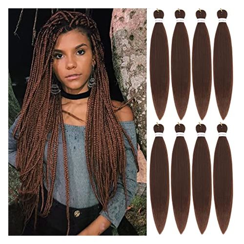 24 inch Pre-Picked EASY BRAID Braiding Hair Braiding Hair Coily Hair Care 