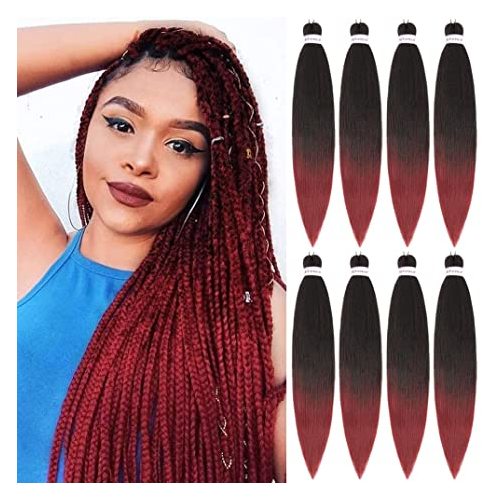 24 inch Pre-Picked EASY BRAID Braiding Hair Braiding Hair Coily Hair Care