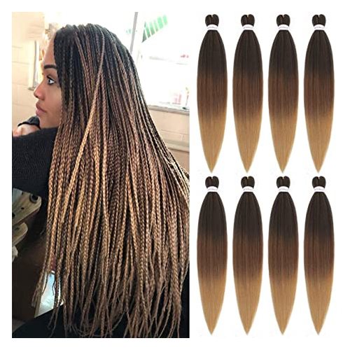 24 inch Pre-Picked EASY BRAID Braiding Hair Braiding Hair Coily Hair Care 