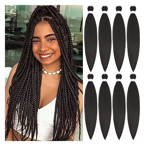 24 inch Pre-Picked EASY BRAID Braiding Hair Braiding Hair Coily Hair Care
