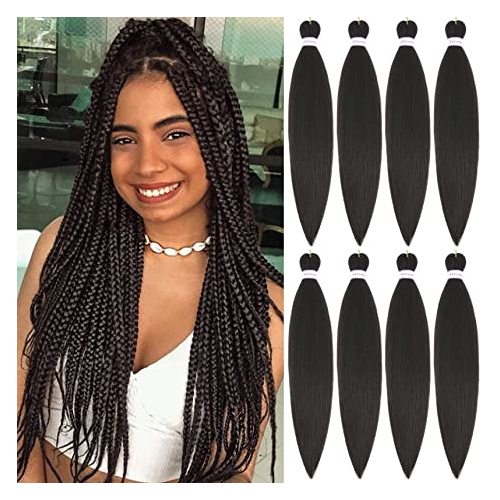 24 inch Pre-Picked EASY BRAID Braiding Hair Braiding Hair Coily Hair Care 