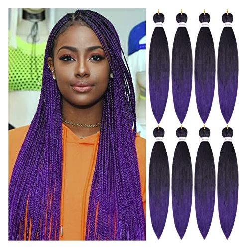 24 inch Pre-Picked EASY BRAID Braiding Hair Braiding Hair Coily Hair Care
