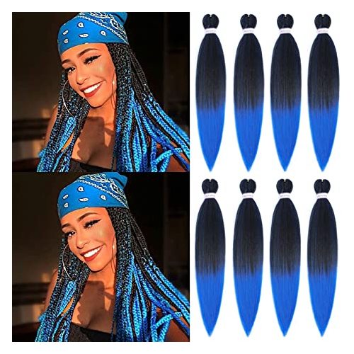 24 inch Pre-Picked EASY BRAID Braiding Hair Braiding Hair Coily Hair Care 