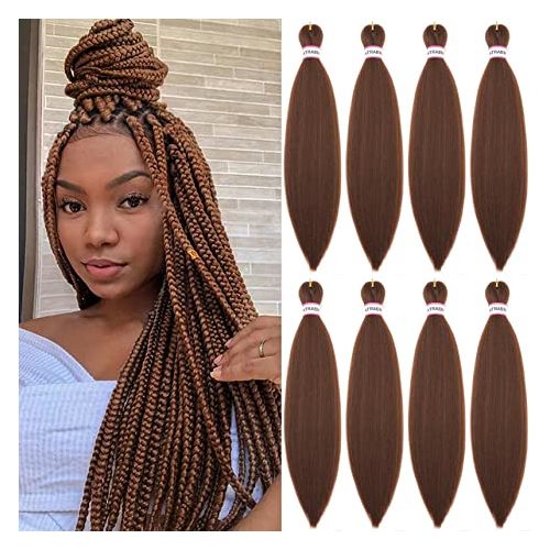 24 inch Pre-Picked EASY BRAID Braiding Hair Braiding Hair Coily Hair Care