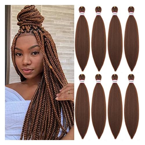 24 inch Pre-Picked EASY BRAID Braiding Hair Braiding Hair Coily Hair Care 