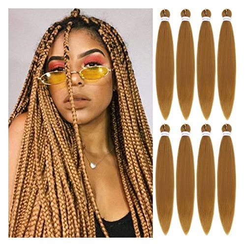 24 inch Pre-Picked EASY BRAID Braiding Hair Braiding Hair Coily Hair Care