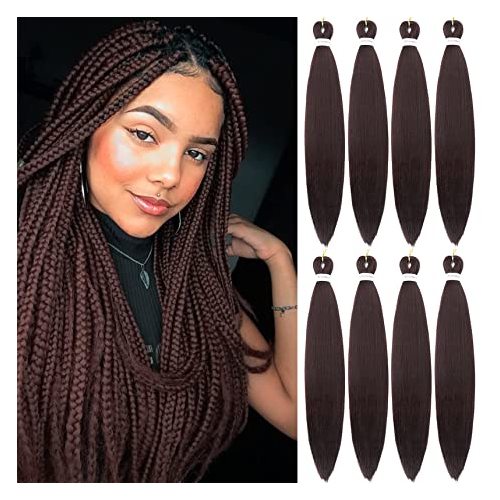 24 inch Pre-Picked EASY BRAID Braiding Hair Braiding Hair Coily Hair Care