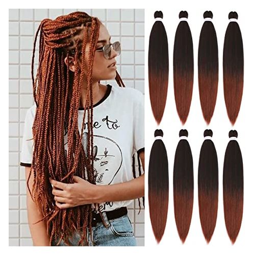24 inch Pre-Picked EASY BRAID Braiding Hair Braiding Hair Coily Hair Care
