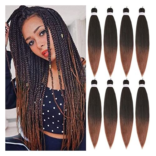 24 inch Pre-Picked EASY BRAID Braiding Hair Braiding Hair Coily Hair Care 