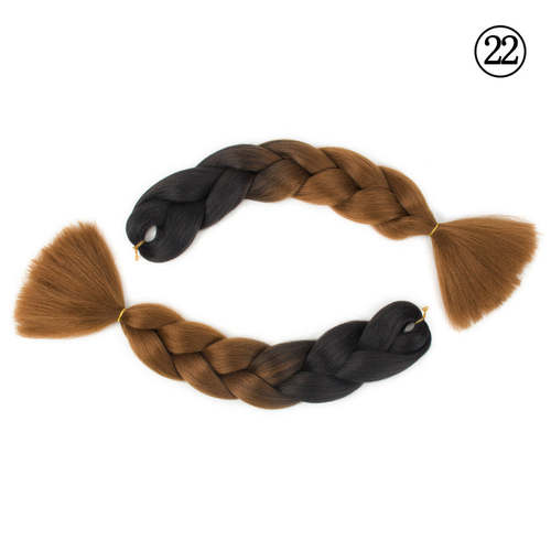 (3Pack) Gradient Color Ombre Braiding Hair Braiding Hair Coily Hair Care 