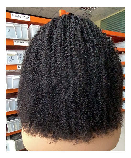 Afro Kinky Curly T part Lace Human Hair Wigs Bath & Beauty Coily Hair Care 