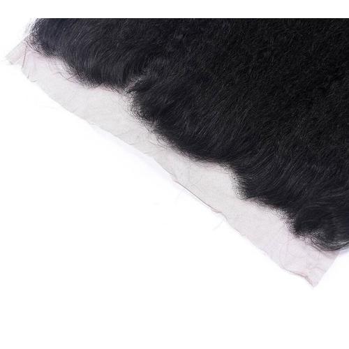 BeuMax 10A Grade 3/4 Kinky Straight bundles with 13x4 Frontal Bath & Beauty Coily Hair Care