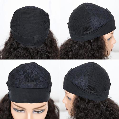 BeuMax Headband Afro Kinky Curly Scarf Human Hair Wigs Bath & Beauty Coily Hair Care