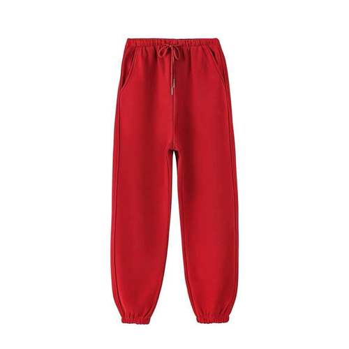 Fur Lined Jogger Sweat Pants Women's Clothing Coily Hair Care