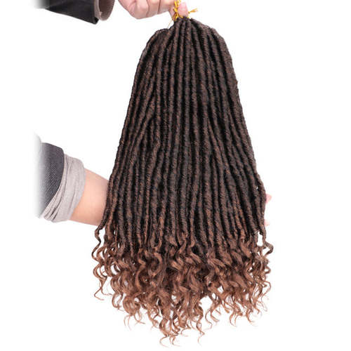 Goddess Faux Locs Crochet Hair Coily Hair Care
