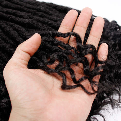 Goddess Faux Locs Crochet Hair Coily Hair Care