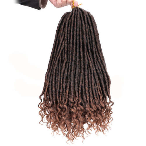 Goddess Faux Locs Crochet Hair Coily Hair Care