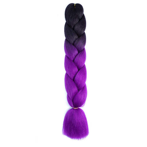 Gradient Color Braiding Hair Coily Hair Care