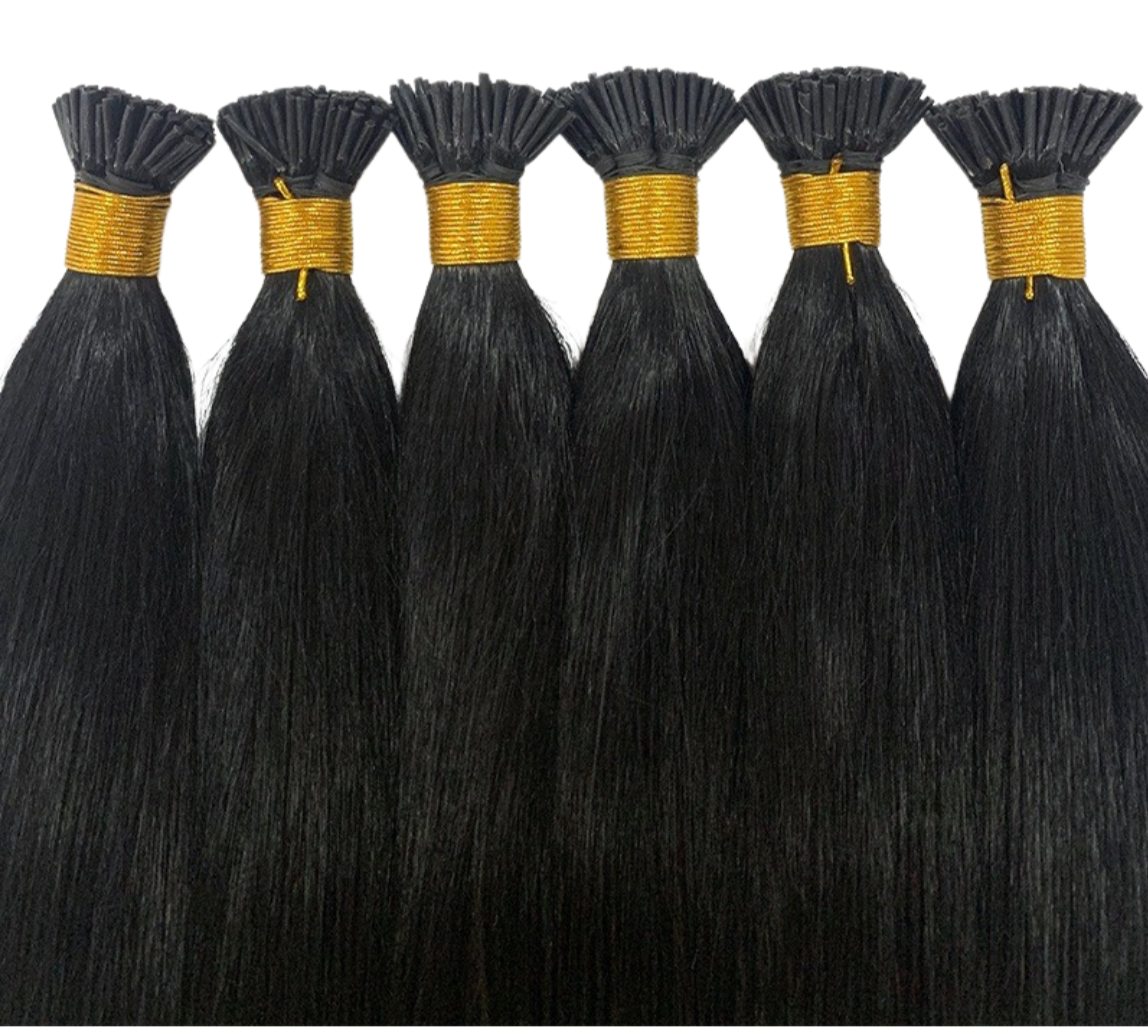 Brazilian Hair Human Hair Microlink Hair Extensions