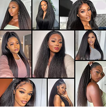 Kinky Straight Sew In Weft Hair
