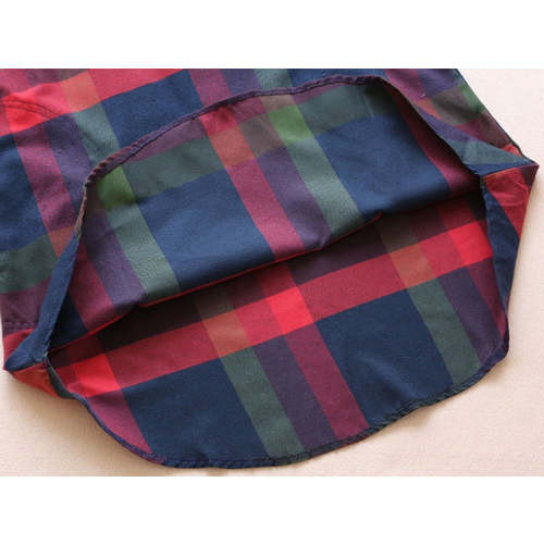 Plaid Pocket Casual Women's Dress Dresses For Women AliExpress