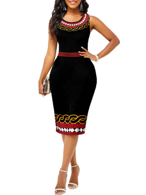 Summer Striped Patchwork Vintage Bodycon Dresses For Women 2022 High Other Coily Hair Care