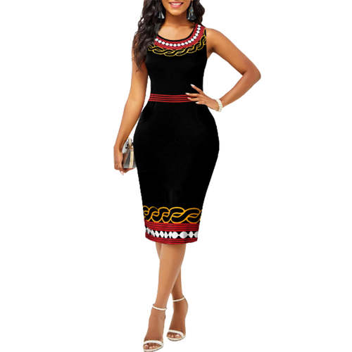 Summer Striped Patchwork Vintage Bodycon Dresses For Women 2022 High Other Coily Hair Care