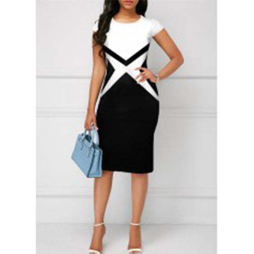 Summer Striped Patchwork Vintage Bodycon Dresses For Women 2022 High Other Coily Hair Care