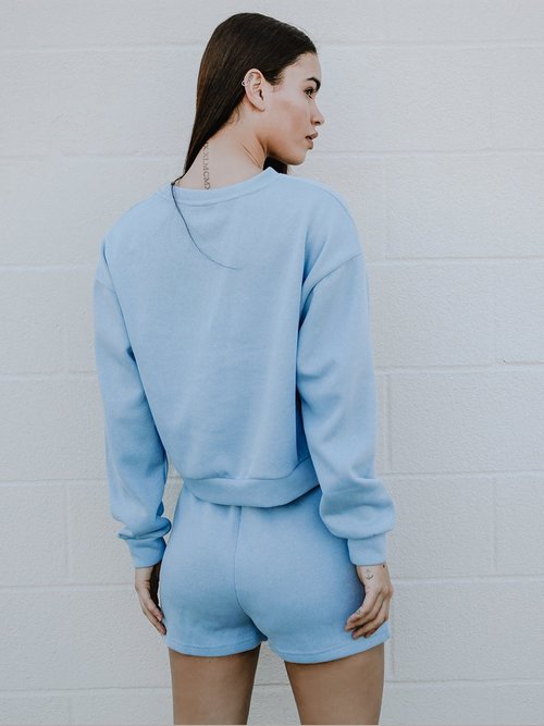 Sweater and Shorts Set Matching Sets Coily Hair Care