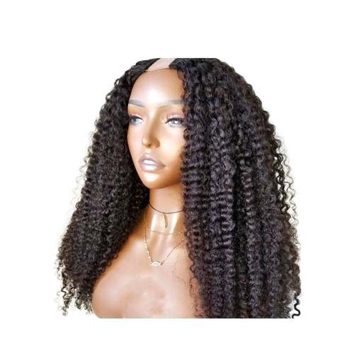U Part Wig Deep Wave Human Hair Wigs Human Hair Wigs Coily Hair Care