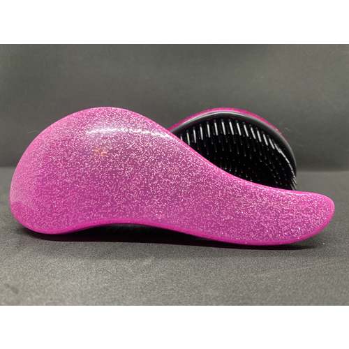 Wet/Dry Ergonomic Palm Held Easy Gripping Teasing Detangle Hair Brush Free Ship Detangle Brush Coily Hair Care