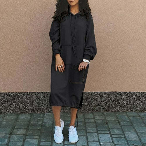 Women's Hoodie Sweater Dress Dresses AliExpress
