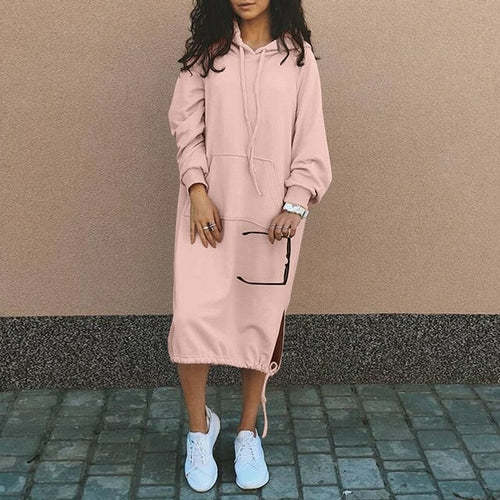 Women's Hoodie Sweater Dress Dresses AliExpress
