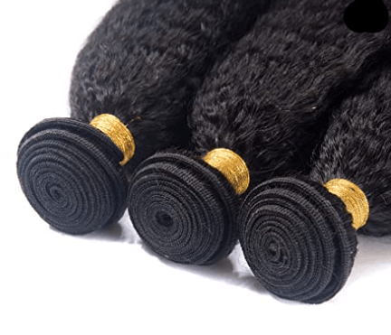 Yaki Brazilian Hair Kinky Straight Sew In Weft Hair Kinky Coily Curly Hair Extentions Coily Hair Care