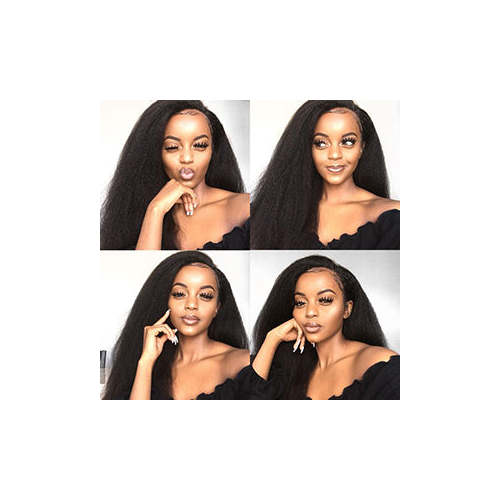 Yaki Brazilian Hair Kinky Straight Sew In Weft Hair Kinky Coily Curly Hair Extentions Coily Hair Care