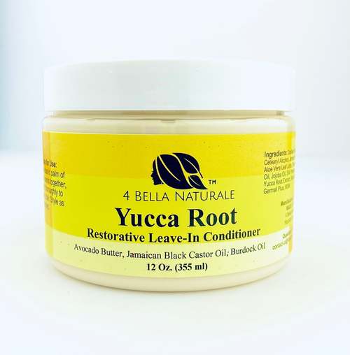 Leave-In Conditioner Yucca Root Restorative Haircare White Blackhaw 
