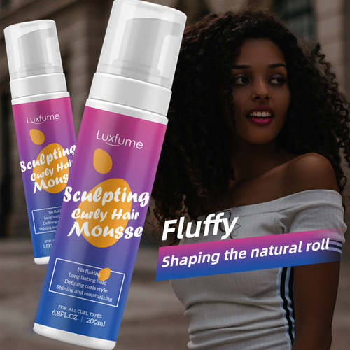 Anti Frizz Styling Foam Mousse Kinky Curly Coily Hair Mousse Coily Hair Care 