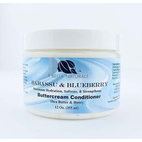 Babassu & Blueberry Buttercream Deep Conditioner Hair Care Products Coily Hair Care 