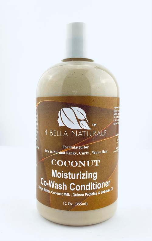 Coconut Co-Wash Moisturizing Cleansing Conditioner Hair Care Products Coily Hair Care 