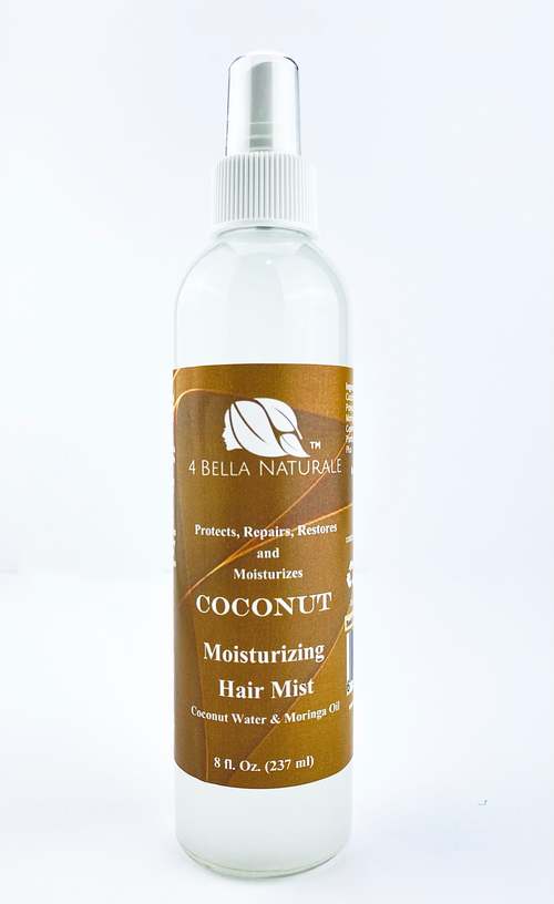 Coconut Mist Moisturizing 8 oz Hair Care Products Coily Hair Care 