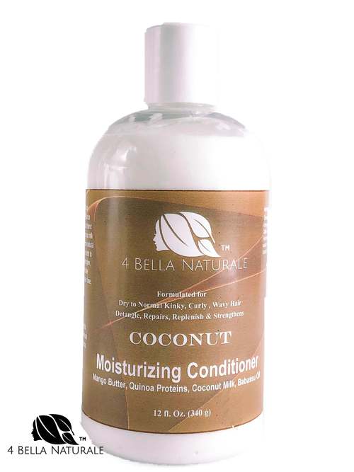Coconut Moisturizing Hair Conditioner Hair Care Products Coily Hair Care 