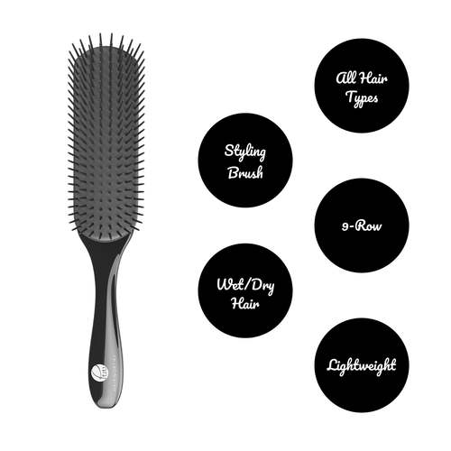 Detangle Hair Brush Bath & Beauty Coily Hair Care 