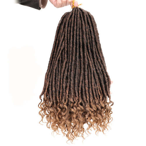 Goddess Faux Locs Crochet Hair  Coily Hair Care 